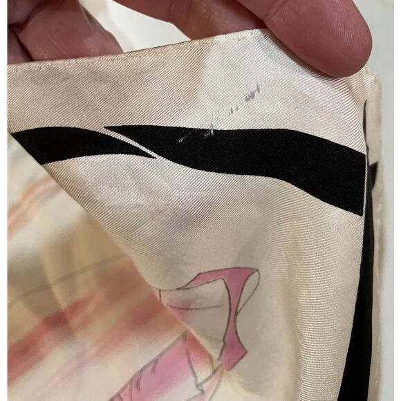 Jacqueline Kennedy Gowns Silk Scarf Echo Large Ltd Ed The White House Years - Picture 13 of 14